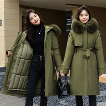 Load image into Gallery viewer, Two-Way Long Parka Jacket
