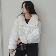 Load image into Gallery viewer, Reversible Cropped Puffer
