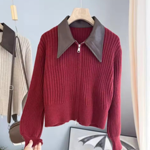 Load image into Gallery viewer, Dual-zip Sweater
