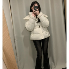 Load image into Gallery viewer, Wide Collar Puffer Jacket
