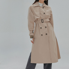 Load image into Gallery viewer, Side Slit Trench Coat
