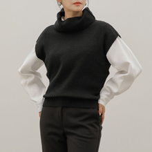 Load image into Gallery viewer, Knit Turtleneck Vest
