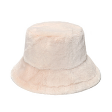 Load image into Gallery viewer, Fur Bucket Hat
