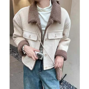 Fuzzy-lined Jacket