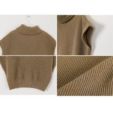 Load image into Gallery viewer, Knit Turtleneck Vest
