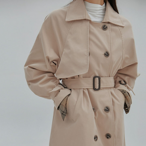 Side Slit Trench Coat