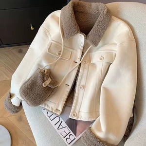 Fuzzy-lined Jacket