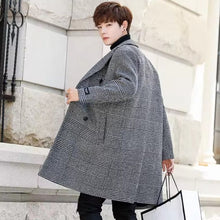 Load image into Gallery viewer, Long Houndstooth Coat
