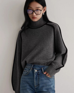 Lined Knit Turtleneck