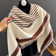 Load image into Gallery viewer, Reversible Square Scarf
