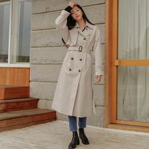 Side Slit Trench Coat