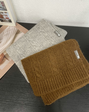 Load image into Gallery viewer, Soft Knit Scarf (Textured Design)
