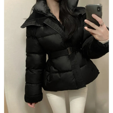 Load image into Gallery viewer, Wide Collar Puffer Jacket
