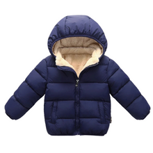 Load image into Gallery viewer, Kiddie Fleece Bubble Jacket
