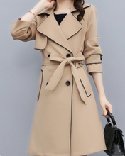 Load image into Gallery viewer, Lined Trench Coat

