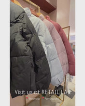 Load and play video in Gallery viewer, Semi-Cropped Puffer Jacket
