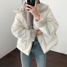 Load image into Gallery viewer, Reversible Eco Fur Jacket
