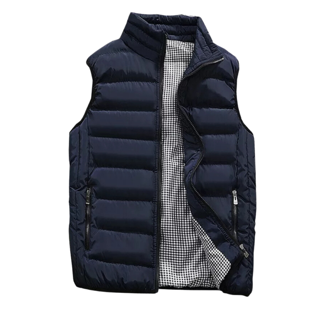 Durtebeua Vests For Men Fashion Outerwear Vests with Liner Winter