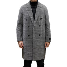 Load image into Gallery viewer, Long Houndstooth Coat
