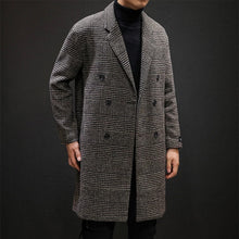 Load image into Gallery viewer, Long Houndstooth Coat
