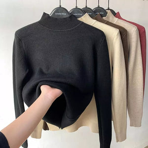 Cashmere Longsleeves - Mockneck