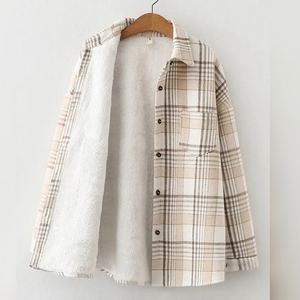 Plaid Longsleeve Blouse