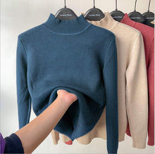 Load image into Gallery viewer, Cashmere Longsleeves - Mockneck
