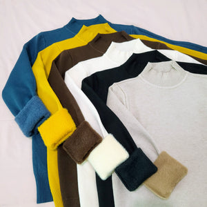 Cashmere Longsleeves - Mockneck