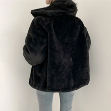 Load image into Gallery viewer, Reversible Eco Fur Jacket
