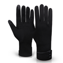 Load image into Gallery viewer, Buttoned Winter Gloves - Women
