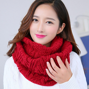 Infinity Knitted Scarf