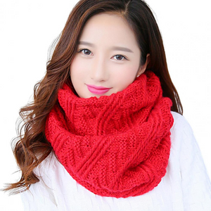 Infinity Knitted Scarf