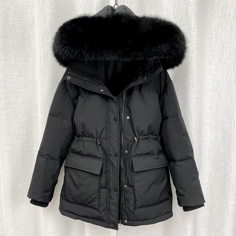Parka with Detachable Fur