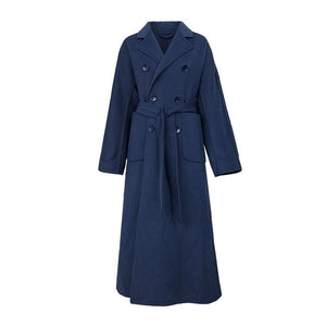 Long Wool Blend Coat