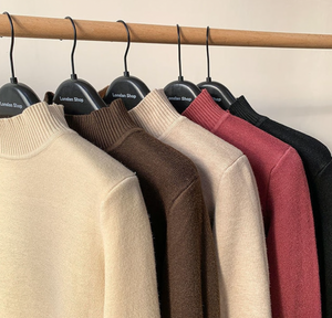 Cashmere Longsleeves - Mockneck