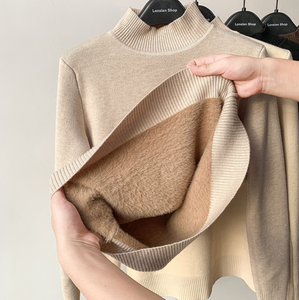 Cashmere Longsleeves - Mockneck