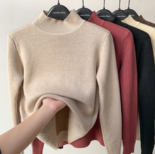 Load image into Gallery viewer, Cashmere Longsleeves - Mockneck
